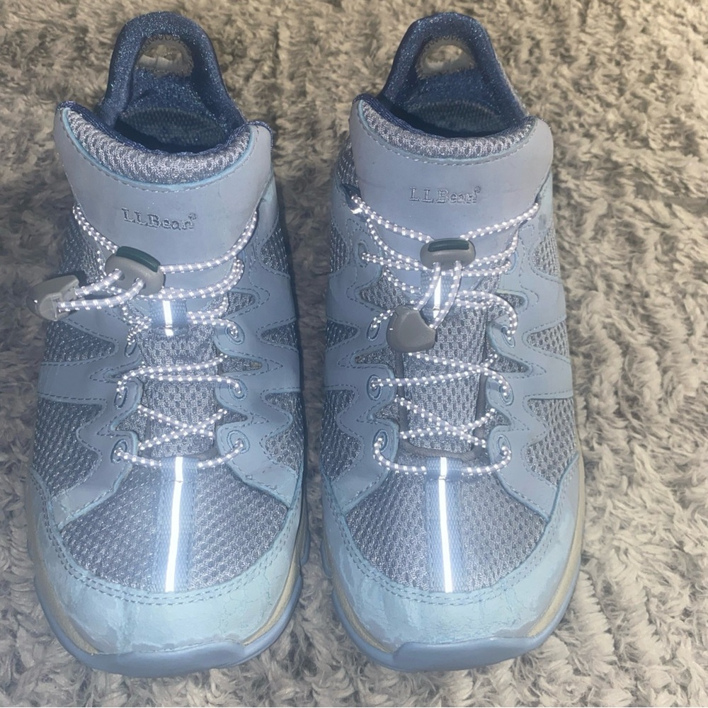 LL Bean Blue Trail Hiker Comfy Sneakers